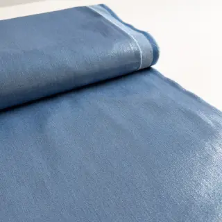 JEANS DENIM 6 OZ STRETCH WASHED metallic blue silver