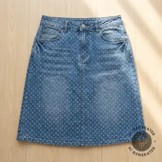 JEANS DENIM 6 OZ Big flakes blue