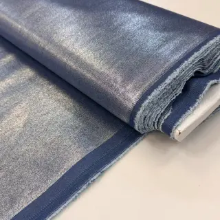JEANS DENIM 8,5 OZ STRETCH WASHED metallic blue silver