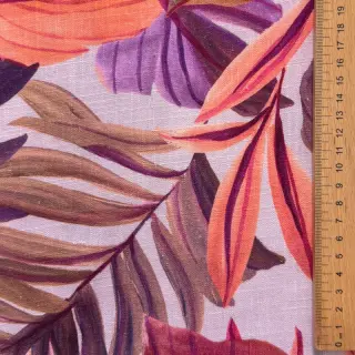 Viszkóz lenvászonnal Painted leaves