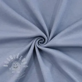 Jersey INTERLOCK light blue ORGANIC