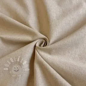 Pamutvászon lenvászonnal VALENCIA off white