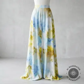 Viszkóz SATIN Blurricio design B