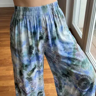 Viszkóz TWILL Messy TIE DYE design C