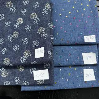 Pamut szövet csomag JEANS 019