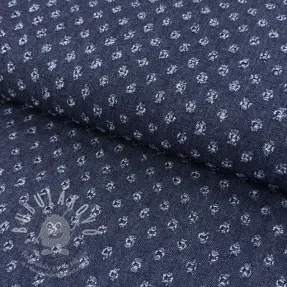 JEANS DENIM 6 OZ Big flakes dark blue