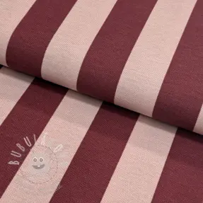Dekorációs anyag premium Joyful basic stripe wine