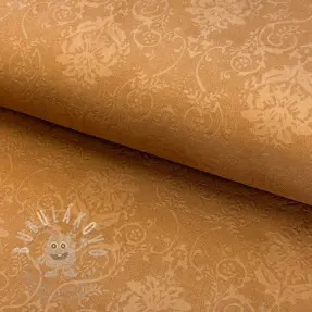 Bársony SCUBA Embossed taupe