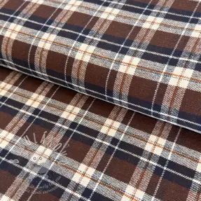 Pamutvászon FLANEL YARN DYED BRUSHED CHECK design G
