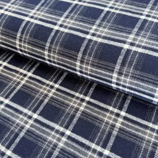 Pamutvászon FLANEL YARN DYED BRUSHED CHECK design D
