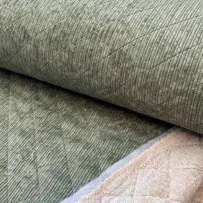 Kordbársony QUILT khaki