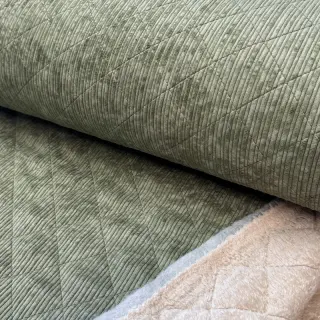 Kordbársony QUILT khaki