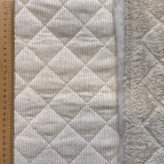 Kordbársony QUILT sand