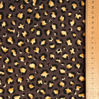 Dekorációs anyag premium Leopard animal small dark brown