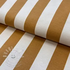 Dekorációs anyag premium Joyful basic stripe yellow