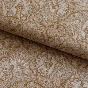 Dekorációs anyag Linenlook Bloomy art craft yellow
