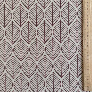 Dekorációs anyag Linenlook Leaf line minimalist wine