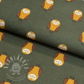 Dekorációs anyag premium Night owl nap army