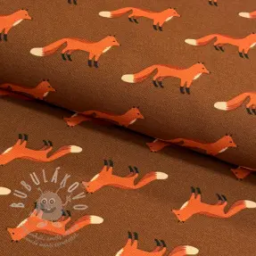 Dekorációs anyag premium Fox parade brown
