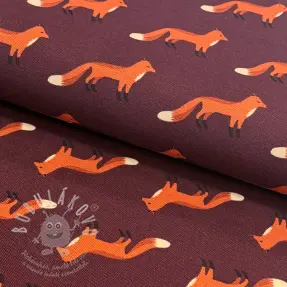 Dekorációs anyag premium Fox parade mauve