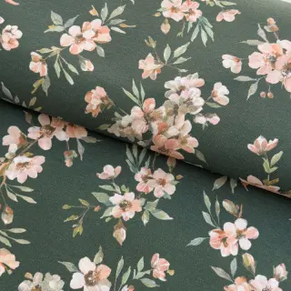 Dekorációs anyag premium Soft painted blossom army digital print