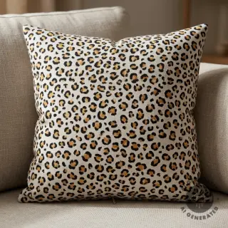 Dekorációs anyag Linenlook Leopard animal small