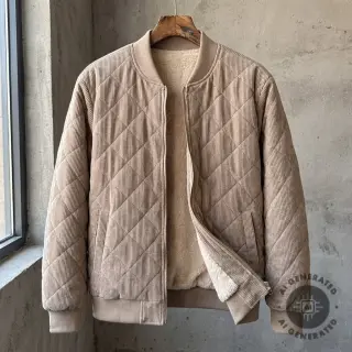 Kordbársony QUILT champagne