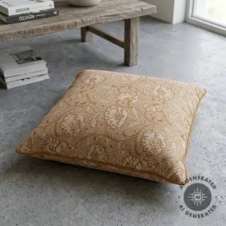 Dekorációs anyag Linenlook Bloomy art craft yellow