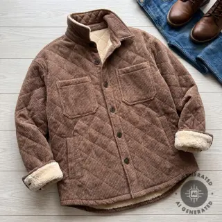 Kordbársony QUILT brown