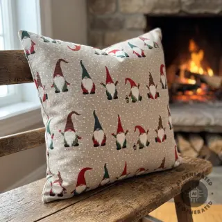 Dekorációs anyag Linenlook Jolly tomte