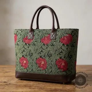 Dekorációs anyag GOBELIN premium Poppy art craft black