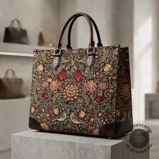Dekorációs anyag GOBELIN premium Ornate art craft black