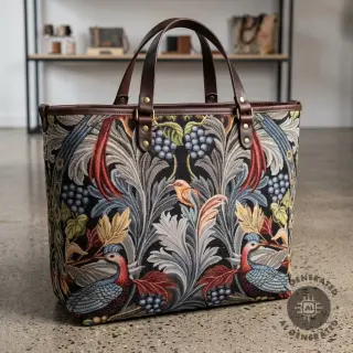 Dekorációs anyag GOBELIN premium Leafy paradise bird