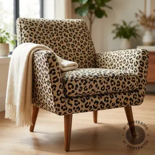 Dekorációs anyag GOBELIN premium Animal leopard small