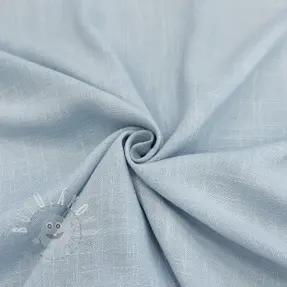 Viszkóz lenvászonnal WASHED light blue