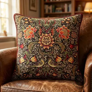 Dekorációs anyag GOBELIN premium Graceful art craft black PANEL