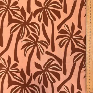 Viszkóz RADIANCE Palmtrees peach