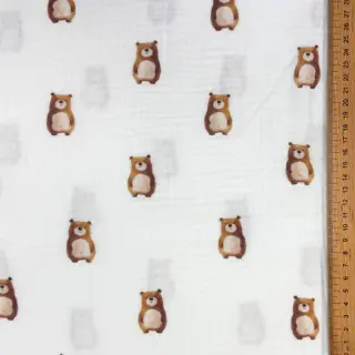 Dupla géz/muszlin Animals design B digital print ORGANIC