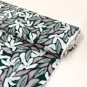 Viszkóz RADIANCE Abstract design dark green