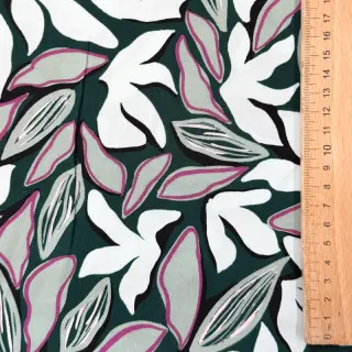 Viszkóz RADIANCE Abstract design dark green