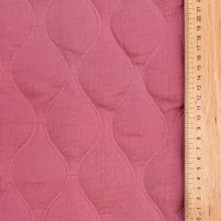 Dupla géz/muszlin QUILT Wave mauve