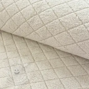 Kabát anyag TEDDY Diamond beige