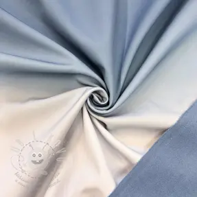 Softshell Gradient indigo digital print