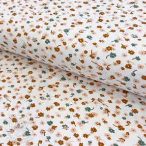 Jersey MODAL Small daisy white