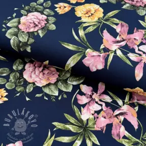 Formális és női anyagok SOFT SKIN navy