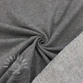 Szabadidő anyag fésült grey melange