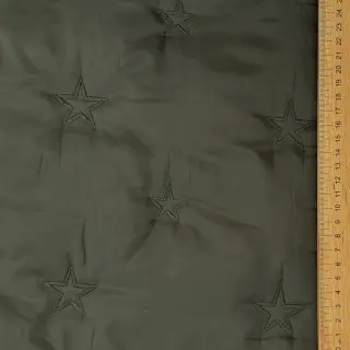Steppelt anyag Stars army green
