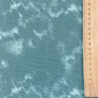 Dupla géz/muszlin TIE DYE dark cyan