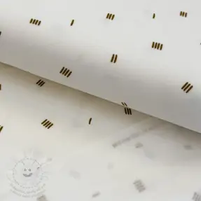 Szabadidő anyag fésült SOFT Stripes ecru