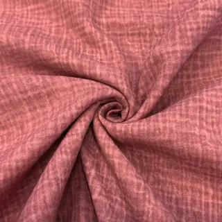 Dupla géz/muszlin STONE WASHED light rose